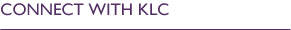 Connect with KLC